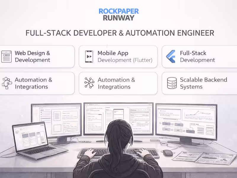 Cover image for End-to-End E-Commerce Website & Web App Development