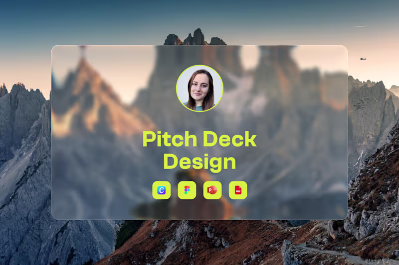 Cover image for Pitch Deck Design for Startups and Businesses — Up to 15 Slides