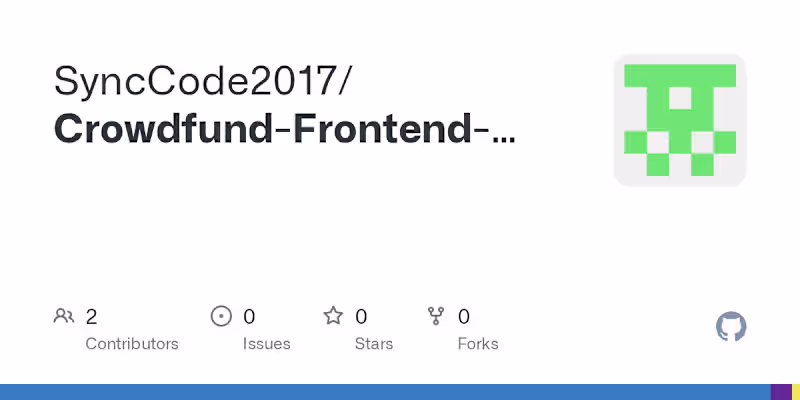Cover image for Decentralized Crowdfunding Platform