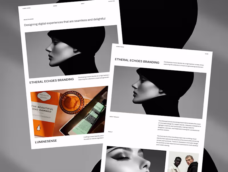 Cover image for Alabasta  Portfolio Website