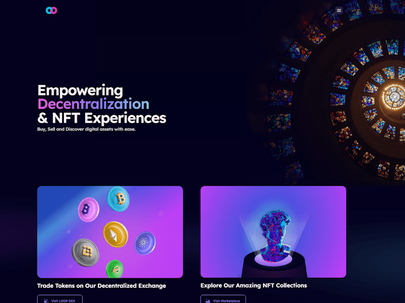 Cover image for NFT Marketplace Website