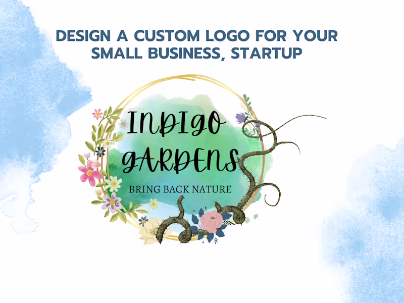 Cover image for Design a modern logo for your small business, startup
