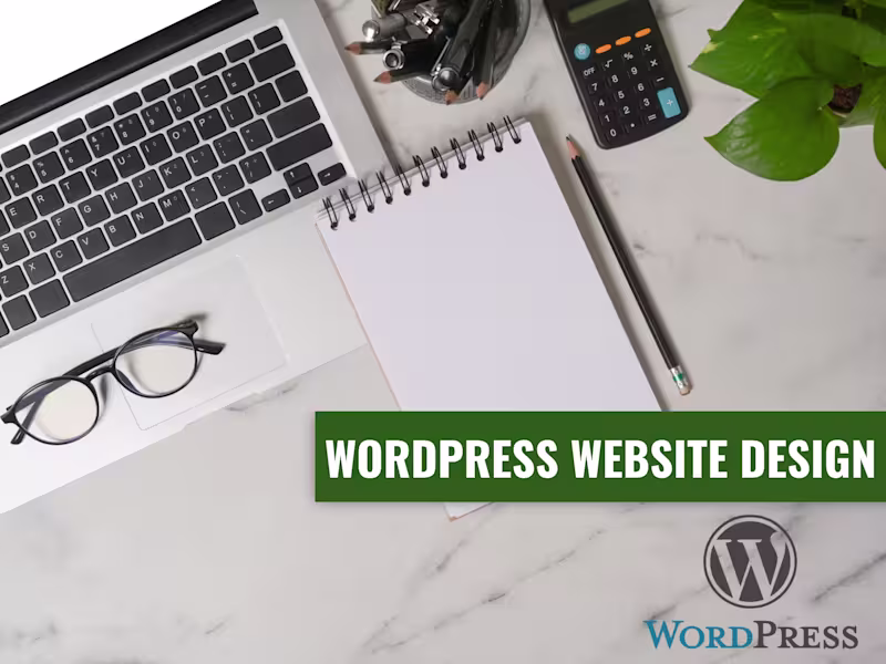 Cover image for WordPress Website Design with Brand Strategy Focus