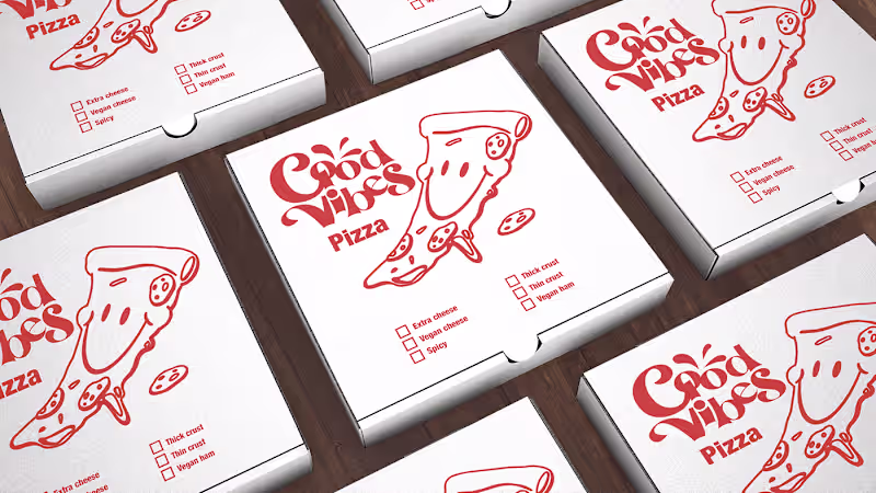 Cover image for Brand identity concept for pizza restaurant on Behance