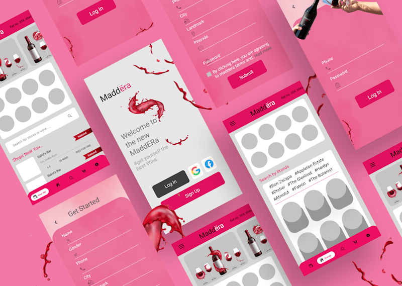 Cover image for UI/UX Design for a project Maddera 