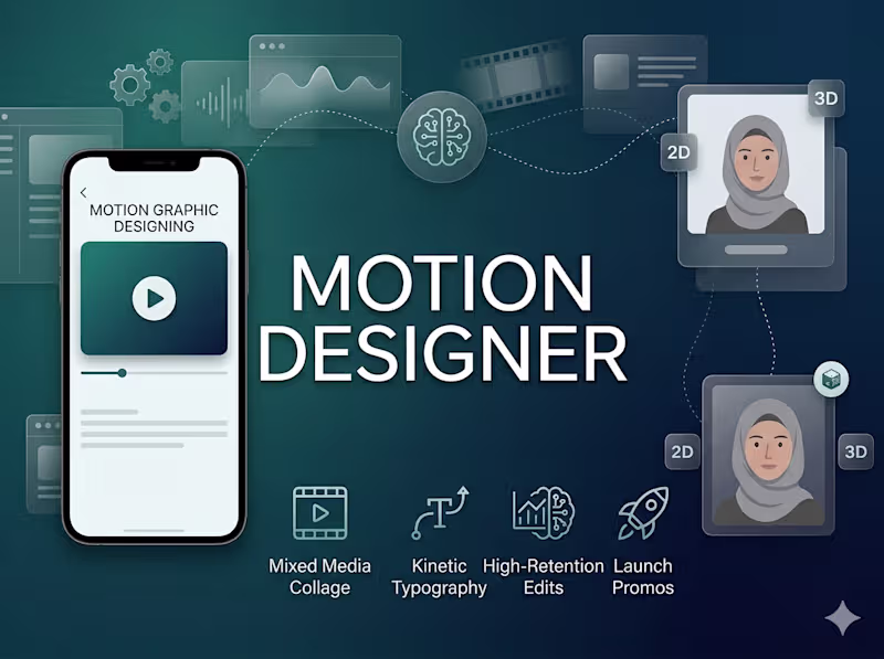 Cover image for Motion graphic designer