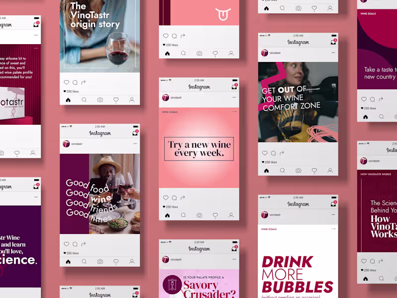 Cover image for Vinotastr - Website Redesign + Social Ads