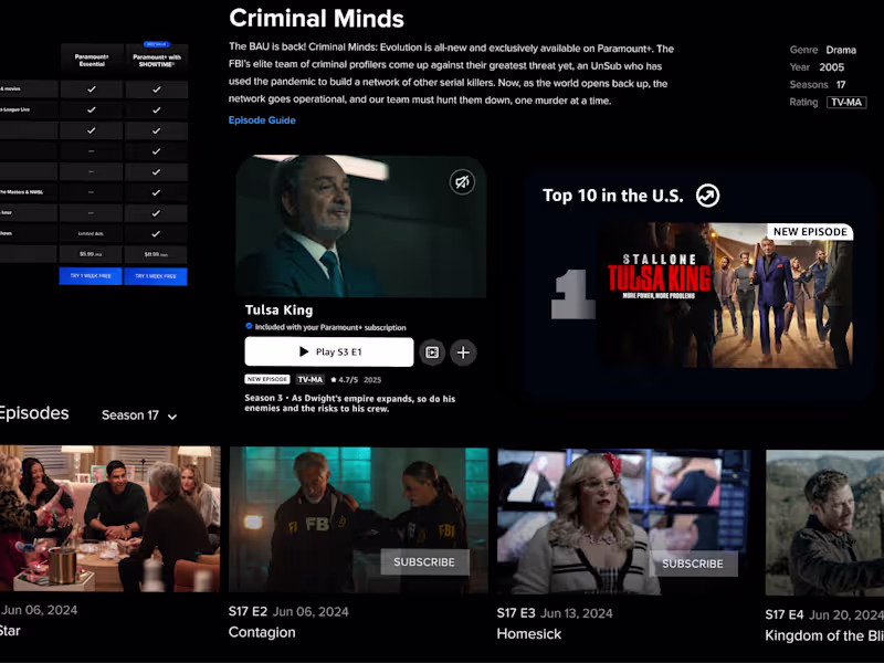 Cover image for Design System for Streaming Service