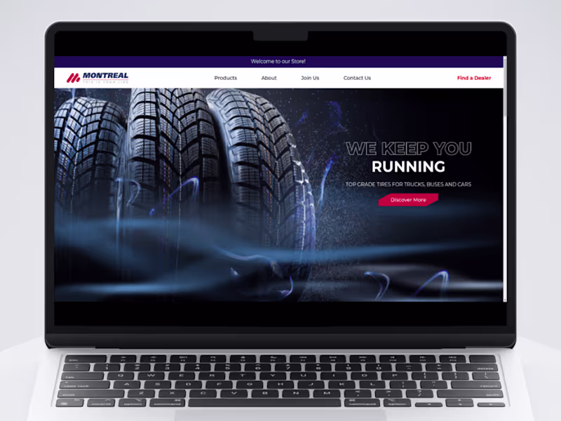 Cover image for Montreal Tyres