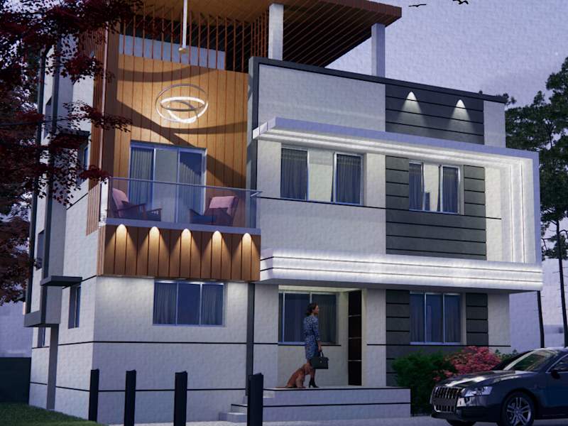 Cover image for The Suburban Residence, Pune
