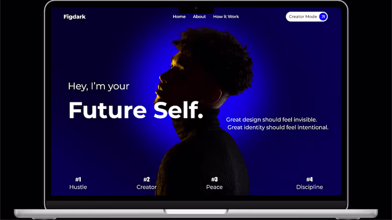 Cover image for Just designed something new —