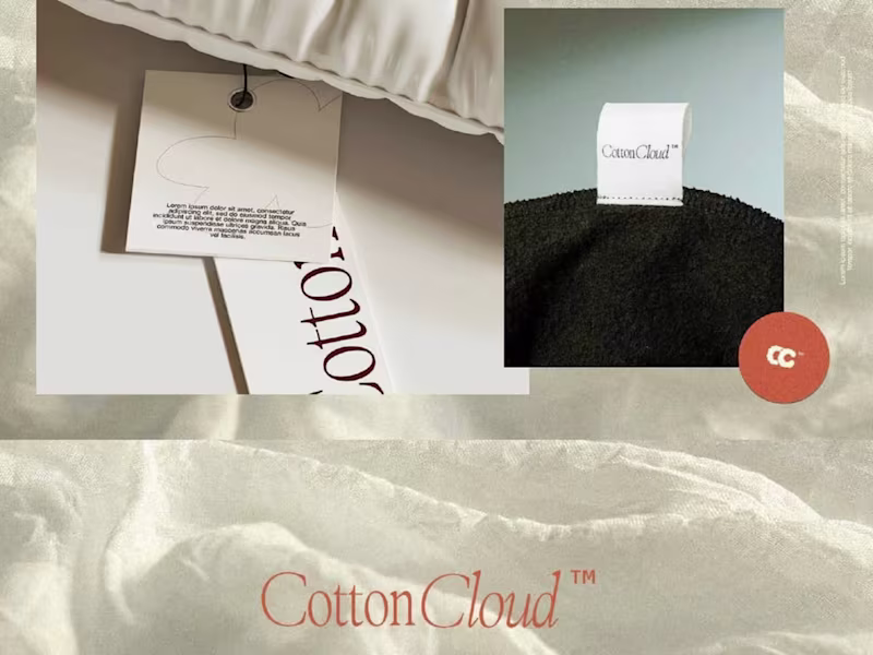 Cover image for Cotton Cloud - Brand Identity & Home Textile Experience