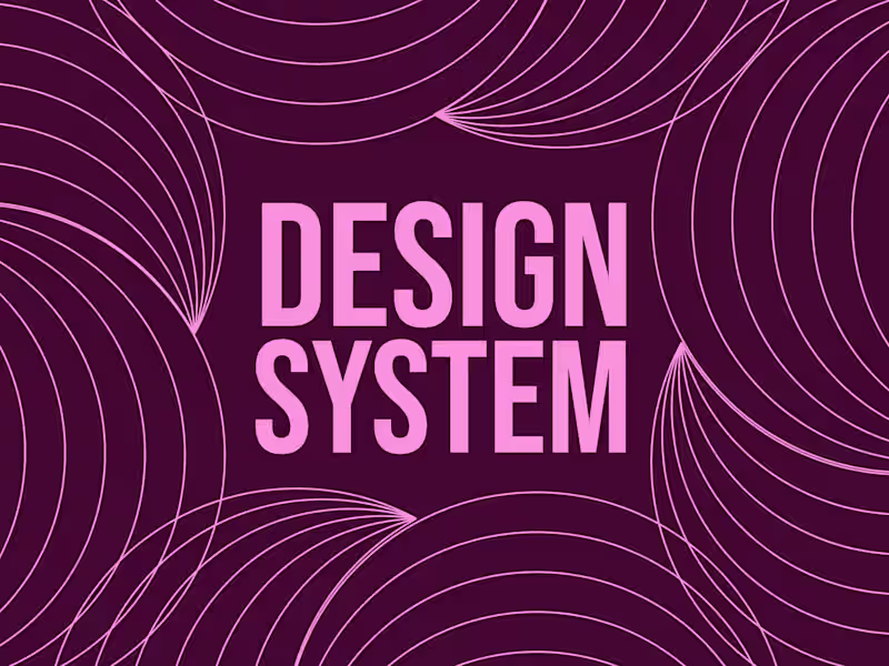 Cover image for Design System