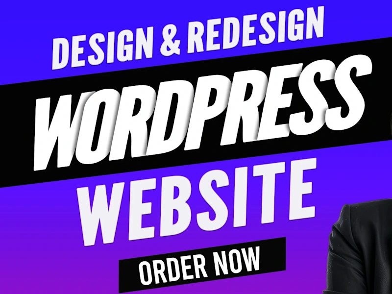 Cover image for Build responsive professional wordpress website design