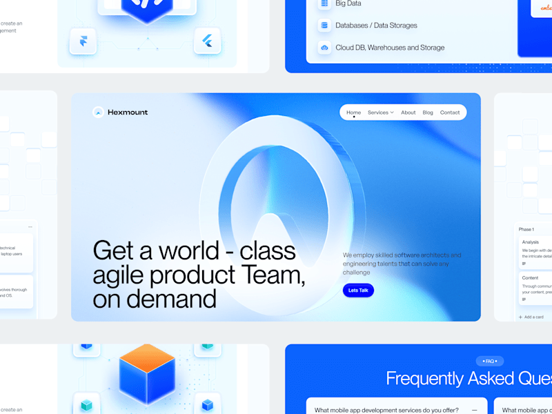 Cover image for Hexmount Website - Figma & Framer Dev