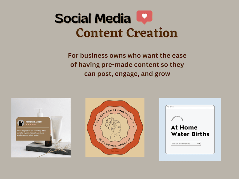 Cover image for Social Media Manager & Content Creator