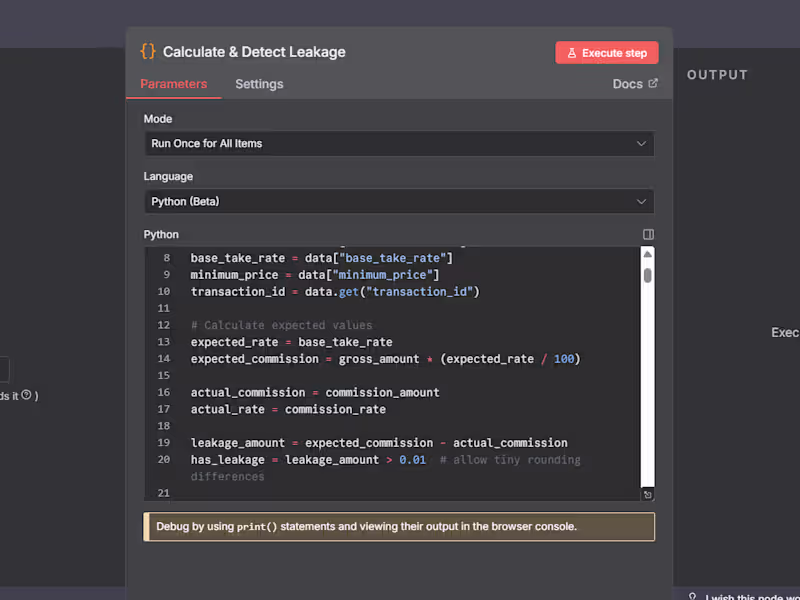 Cover image for Automated Revenue Leakage Detection System