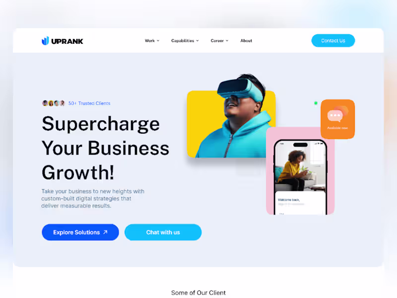 Cover image for Webflow Website (1-2 Page)