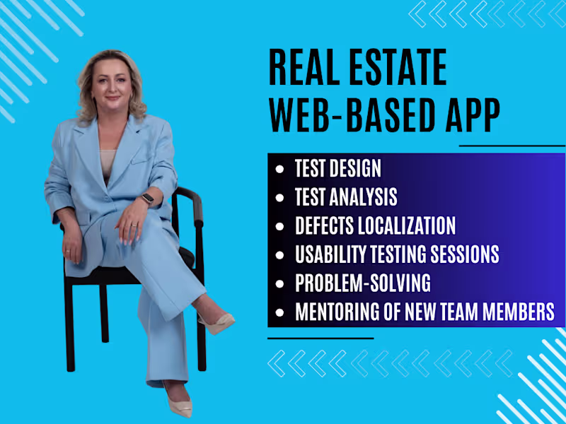 Cover image for Real estate web-based app