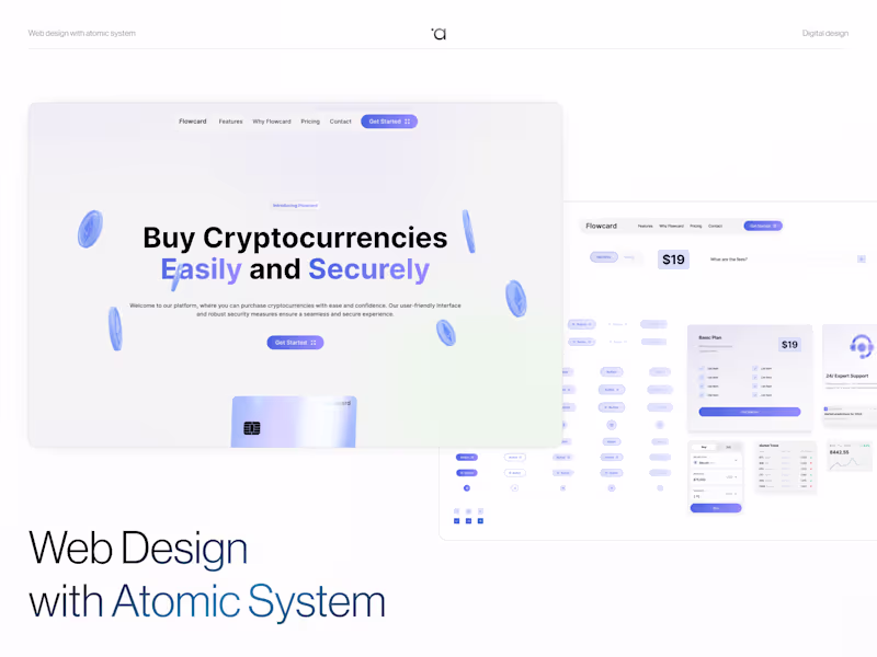 Cover image for Web design in Figma
