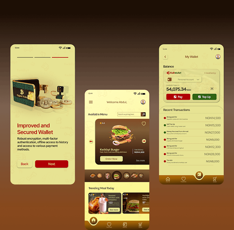 Cover image for KwikByt Delivery App