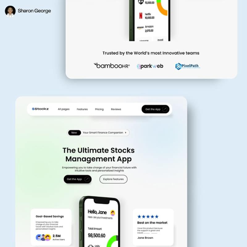 Cover image for website for $Stockz