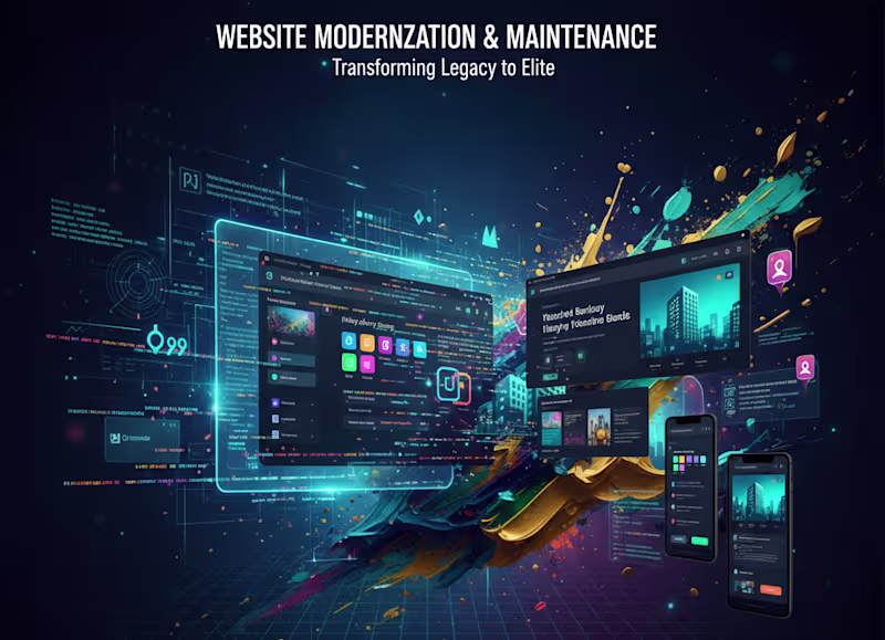 Cover image for Website maintenance 