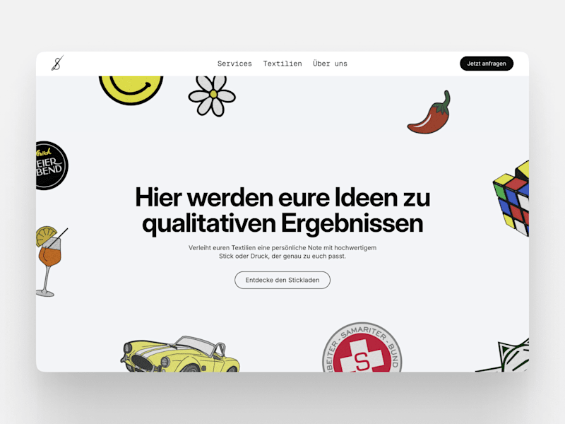 Cover image for Full Website Concept & Build for Der Stickladen