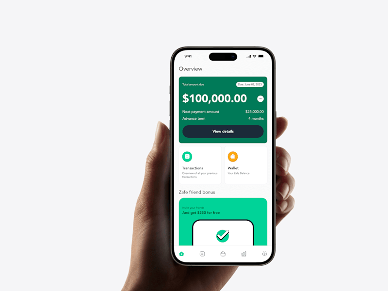 Cover image for Zafe: Simplifying Salary Advances with Smart Design