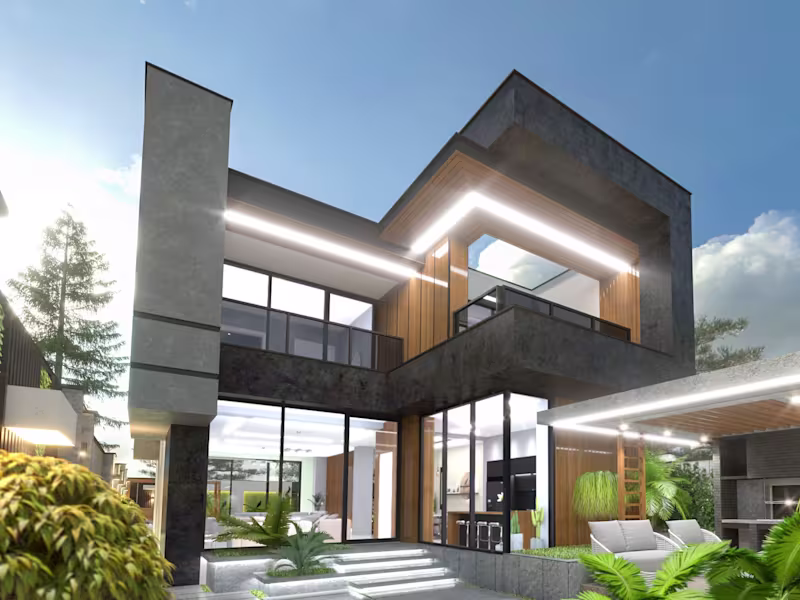 Cover image for Villa #117 Exterior & Landscape Design