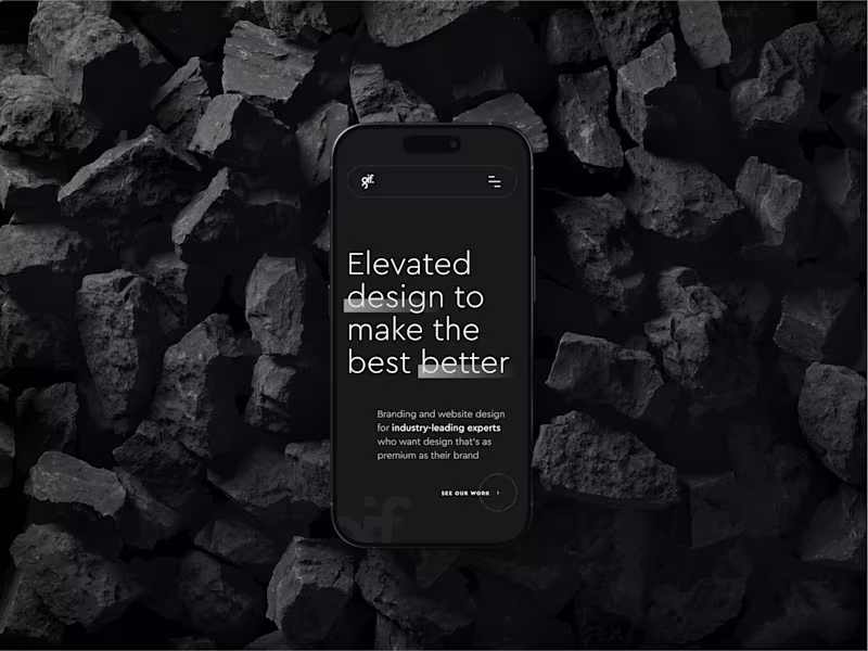 Cover image for Design agency website