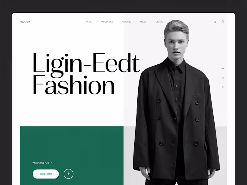 Cover image for UX/UI design for Fashion Brand