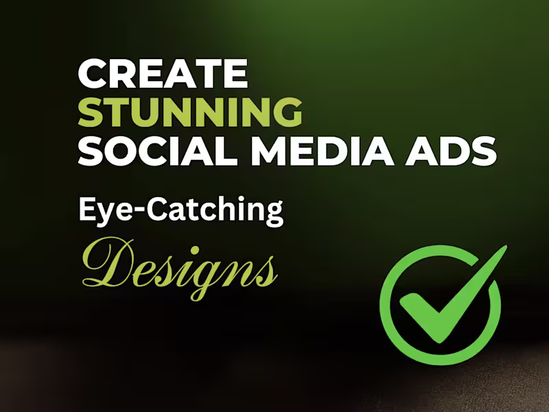 Cover image for Captivate Your Audience with Stunning Social Media Ad Designs!