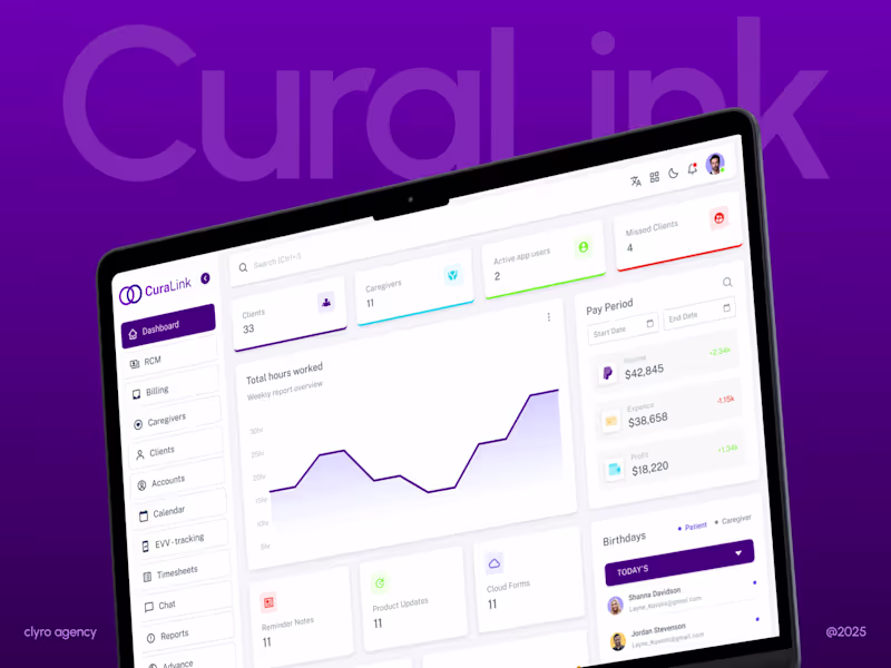 Cover image for Comprehensive healthcare platform | SaaS UX/UI Design