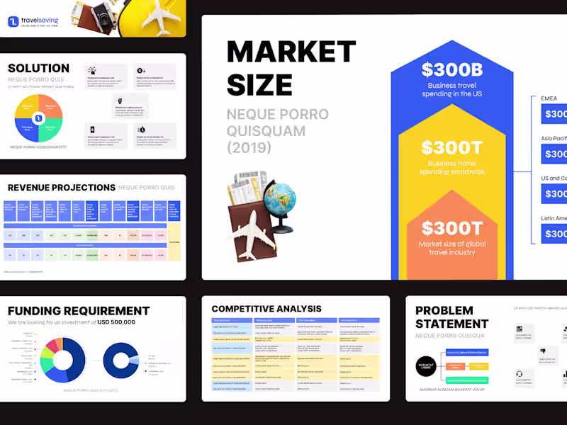 Cover image for Crafting a Compelling Pitch Deck for Travelsaving