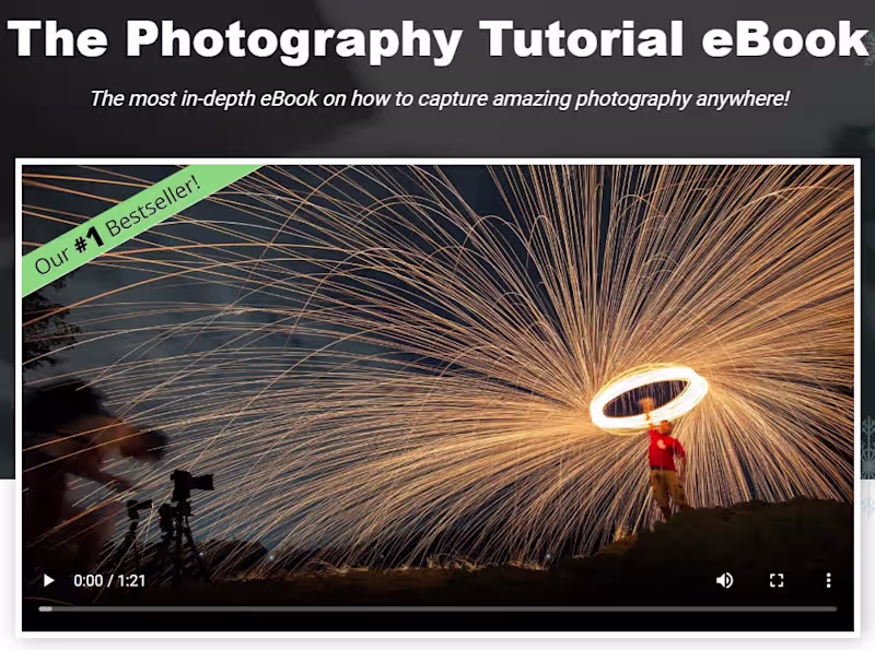 Cover image for Assistant producer & writer on The Photography Tutorial eBoo...