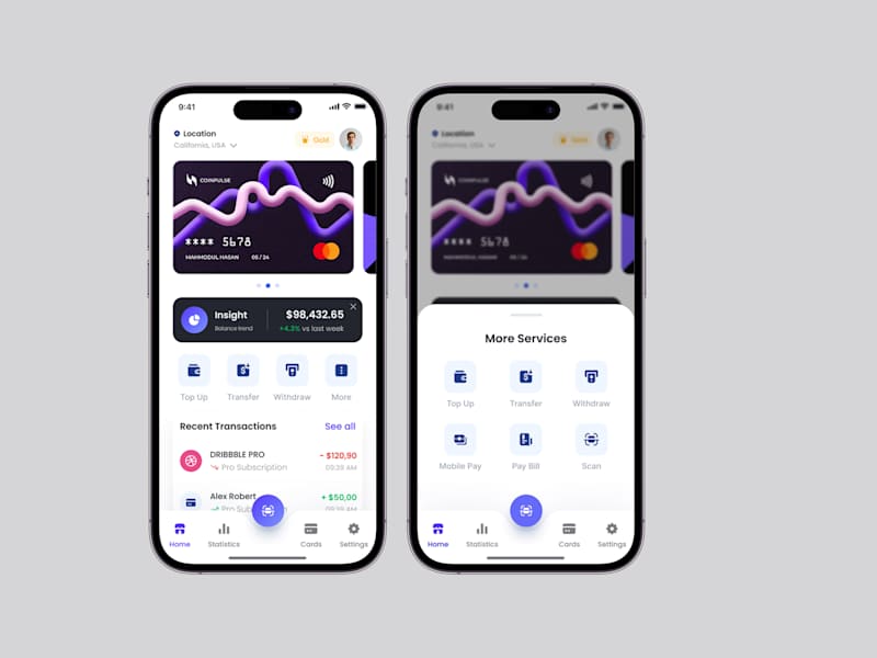 Cover image for FinFlow - Fintech Finance Mobile app