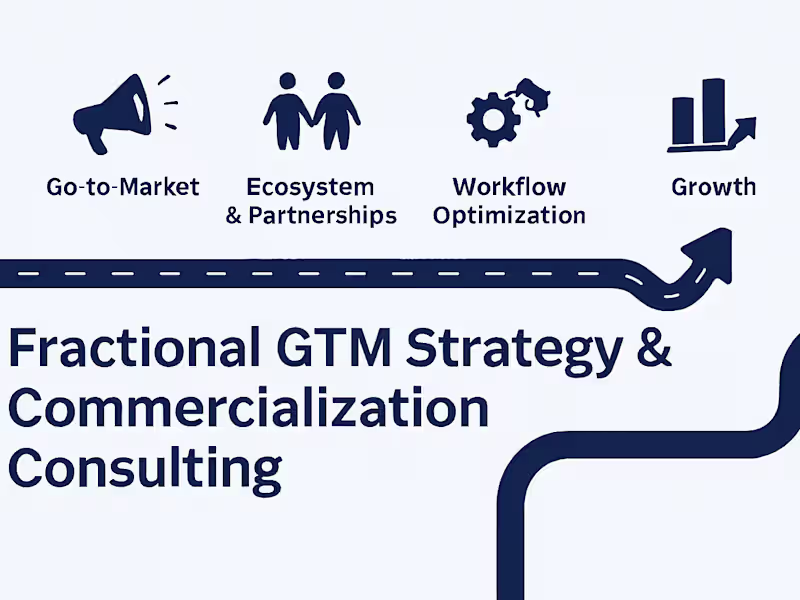 Cover image for Fractional GTM Strategy & Commercialization Consulting