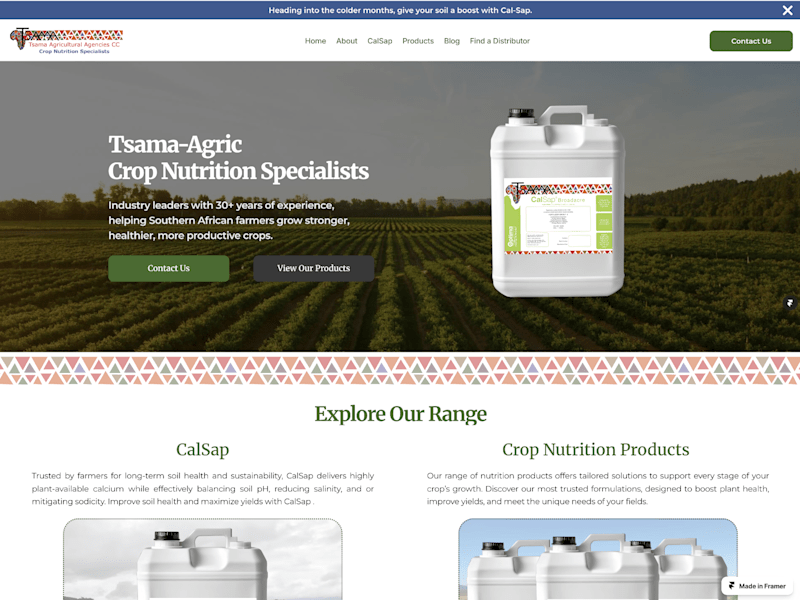 Cover image for Tsama Agricultural Agencies