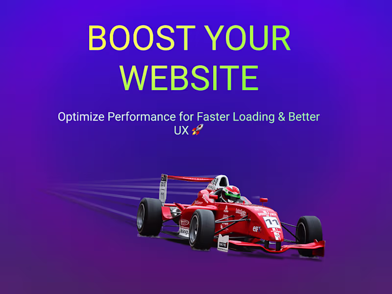 Cover image for Boost Your Website Speed: Optimize Performance 🚀