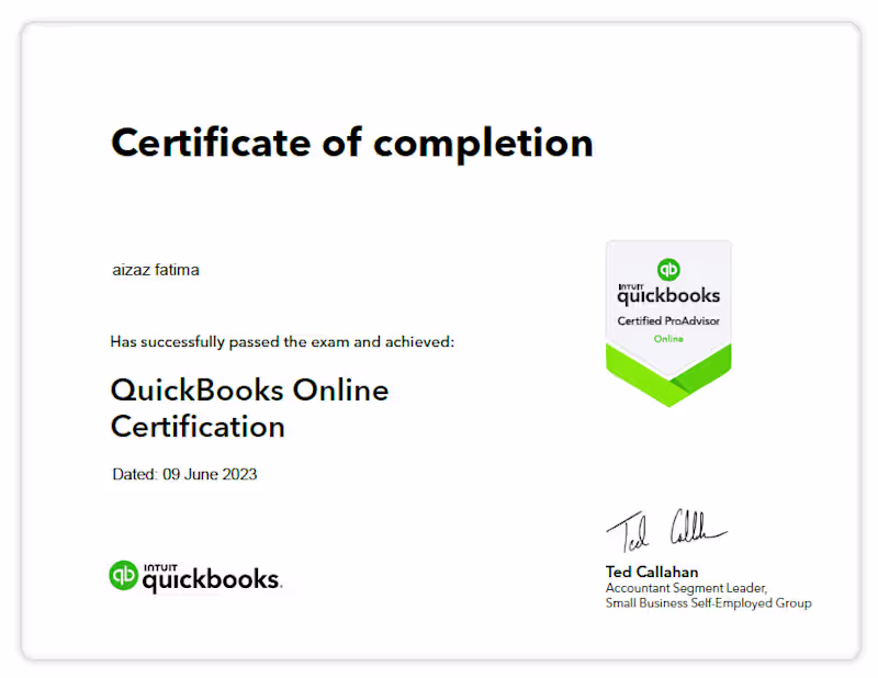Cover image for QuickBooks Online Bookkeeping & Cleanup