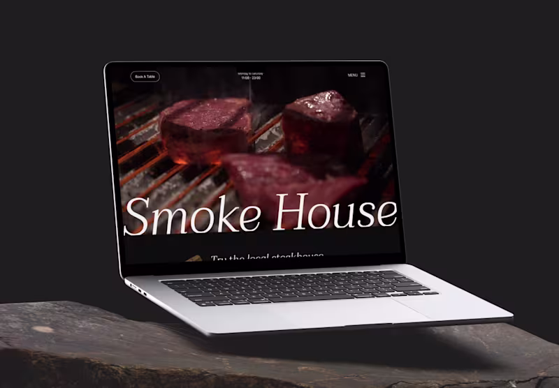 Cover image for Smokehouse, a premium Framer template designed specifically ...