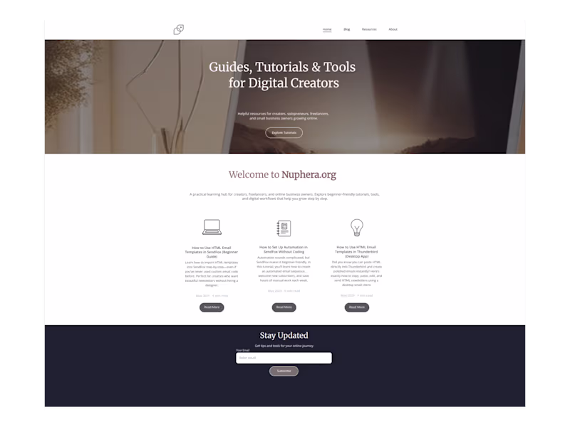 Cover image for Guides, Tutorials & Tools for Digital Creators