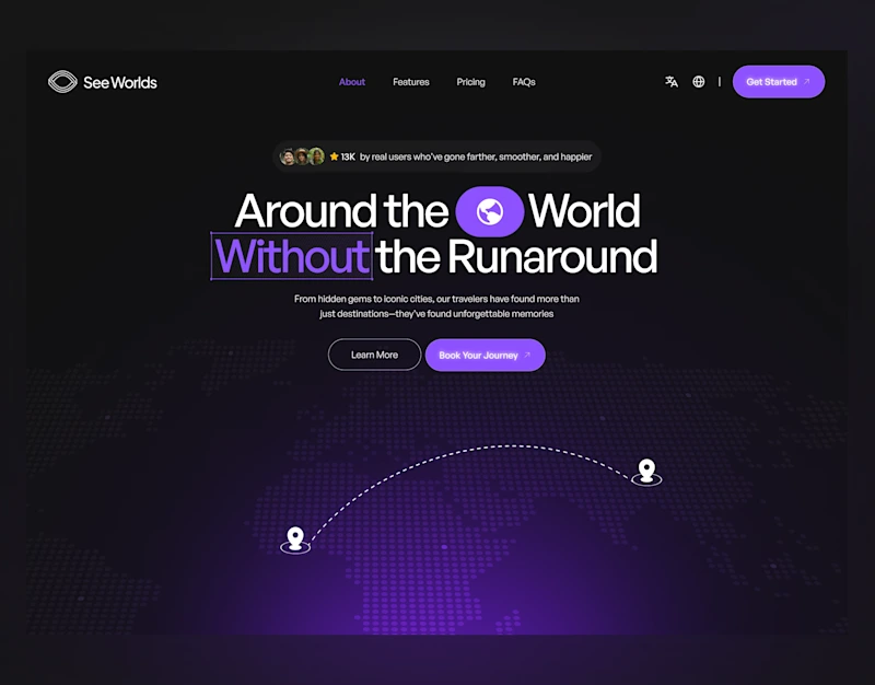 Cover image for See Worlds - Website Design