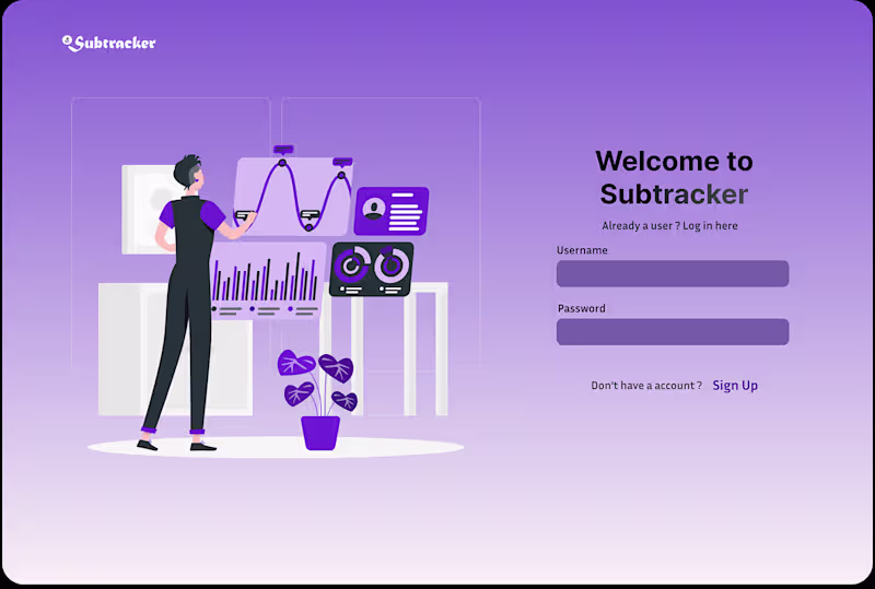 Cover image for Subscription Tracker :: Behance