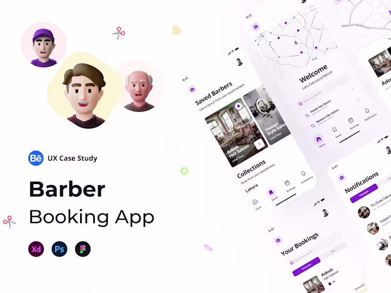 Cover image for Barber Booking App
