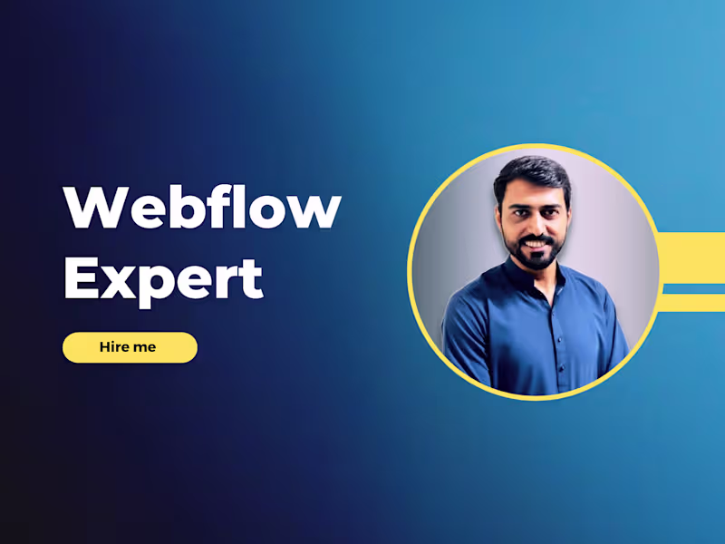 Cover image for Webflow No-Code Developer