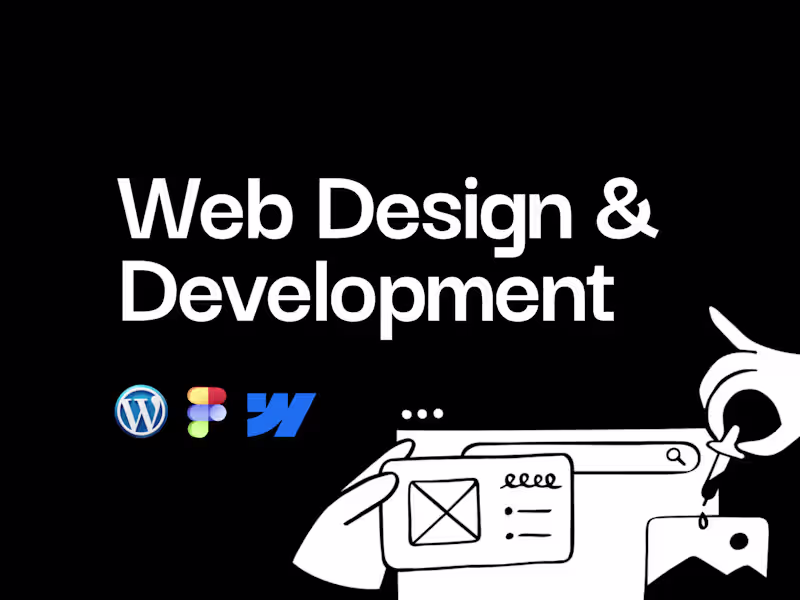 Cover image for Web Design and Development