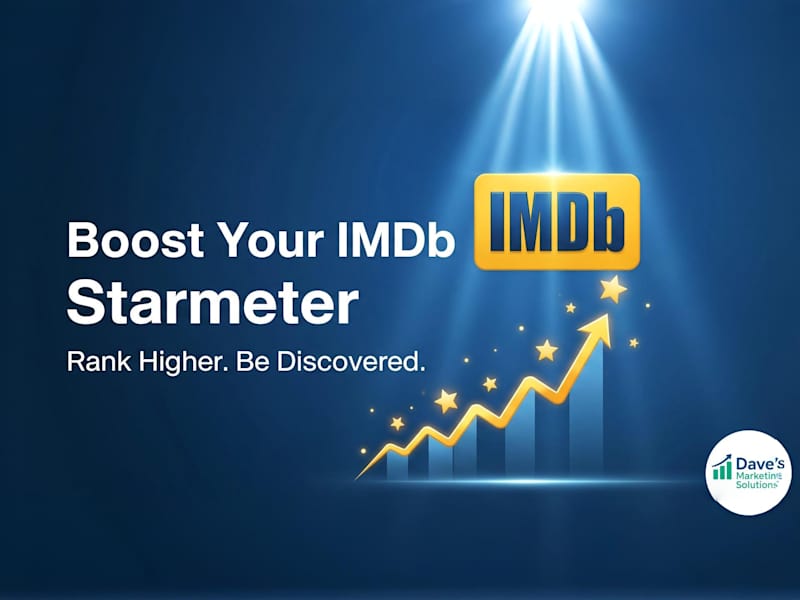 Cover image for Boost Your IMDb Starmeter Rank Position