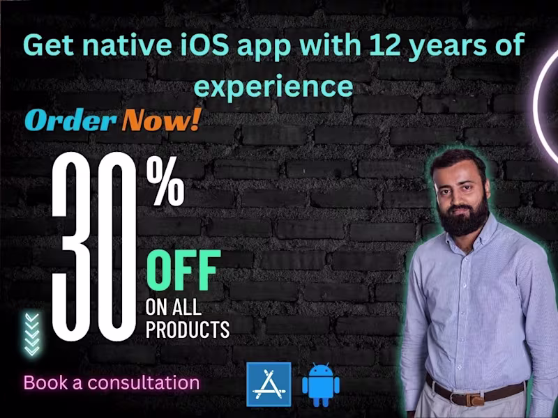 Cover image for Native customizable mobile application | iOS, android